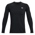 Coldgear Fitted Crew Longsleeve Heren - zwart,
