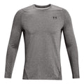 Coldgear Fitted Crew Longsleeve Heren - donkergrijs,