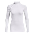 Coldgear Authentics Mockneck Longsleeve Dames-Wit