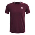 Heatgear Fitted T-shirt Heren - donkerrood,