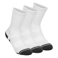 Performance Tech Crew Sportsokken Verpakking 3 Stuks-Wit