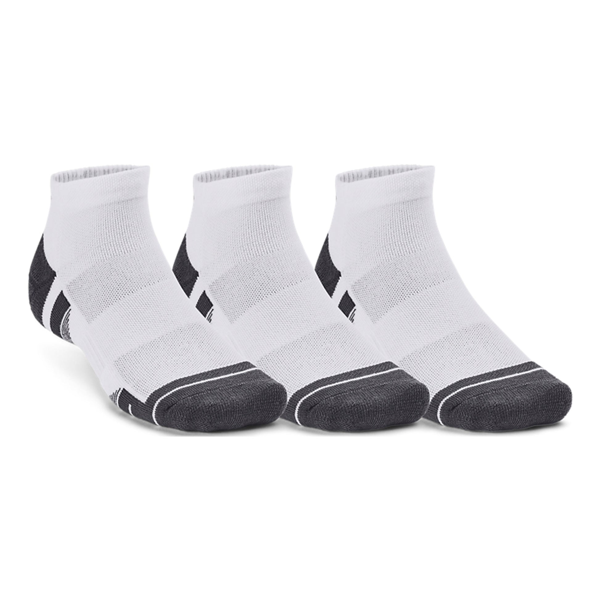 Under Armour Performance Tech Low Tennissokken Verpakking 3 Stuks-Wit