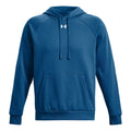 Rival Sweater met capuchon Heren - petrolblauw, wit
