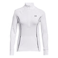 CW Half-Zip Longsleeve Dames - wit,