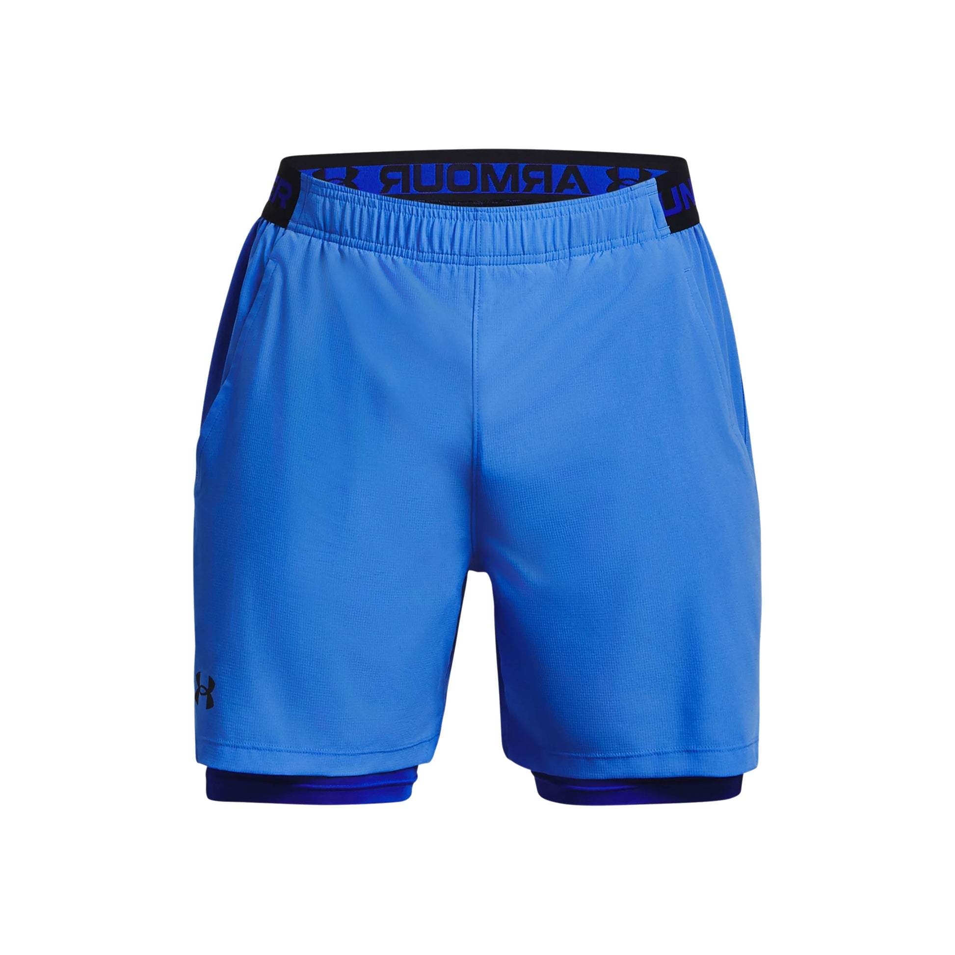 Under Armour Vanish Woven 2in1 Shorts Heren - blauw, donkerblauw