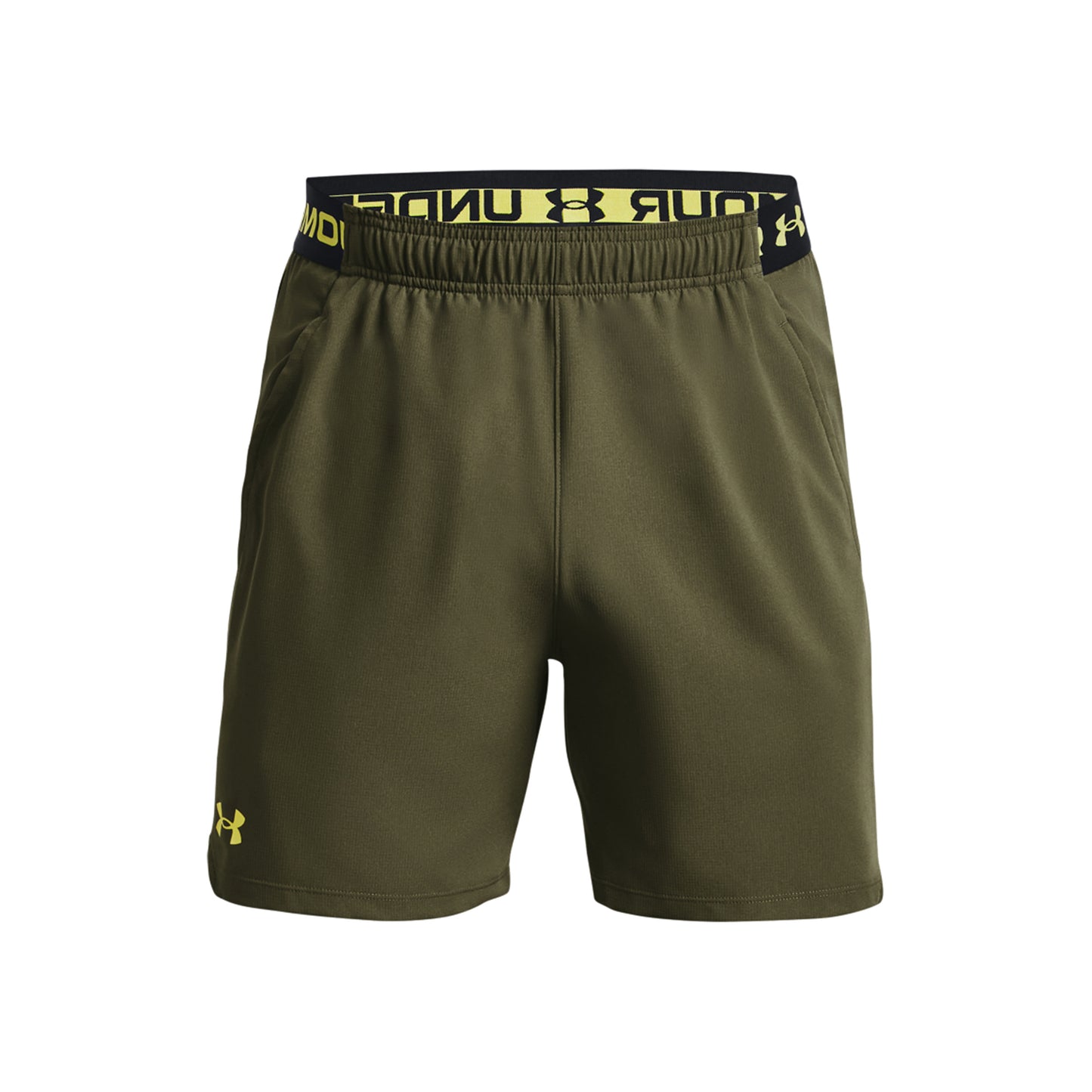 Under Armour Vansih Woven 6in Shorts Heren - donkergroen,