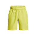 Woven Graphic Shorts Heren - limoen,
