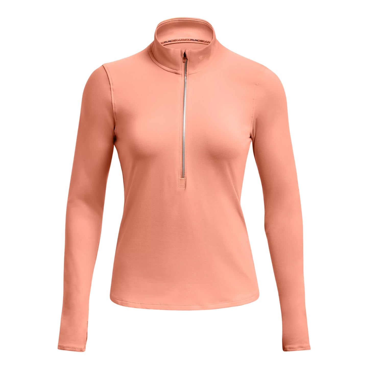 Under Armour Qualifier Run Half-Zip Longsleeve Dames-Pink