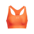 Heatgear Mid Padless Sport-bh Dames - oranje,