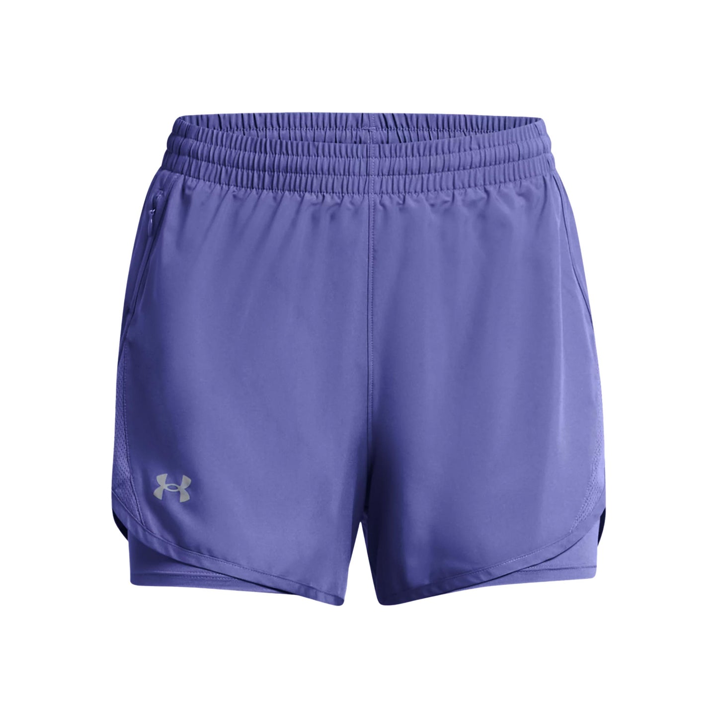 Under Armour Fly By 2in1  Hardloopshorts Dames - lila
