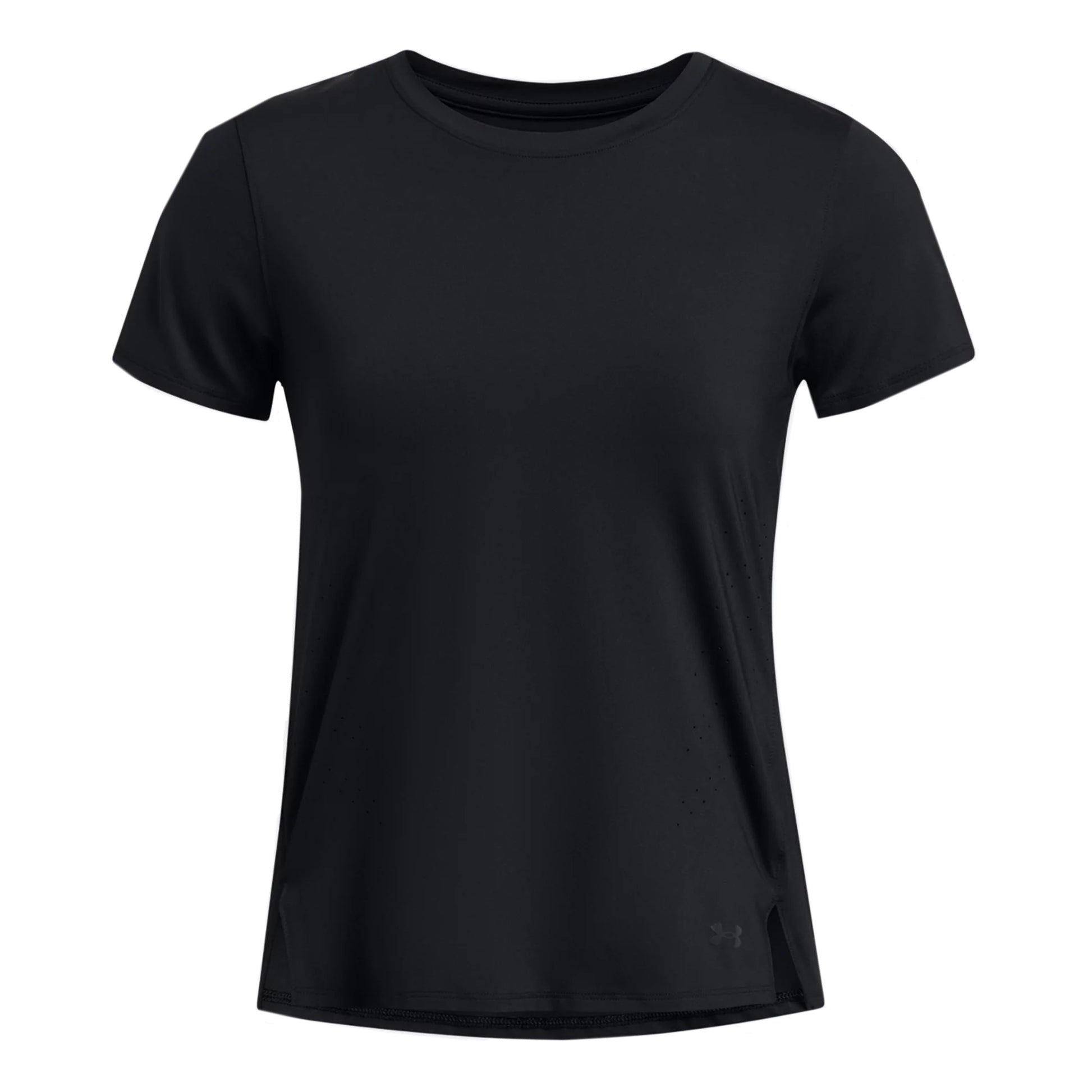 Under Armour Laser SS Hardloopshirt Dames-Zwart