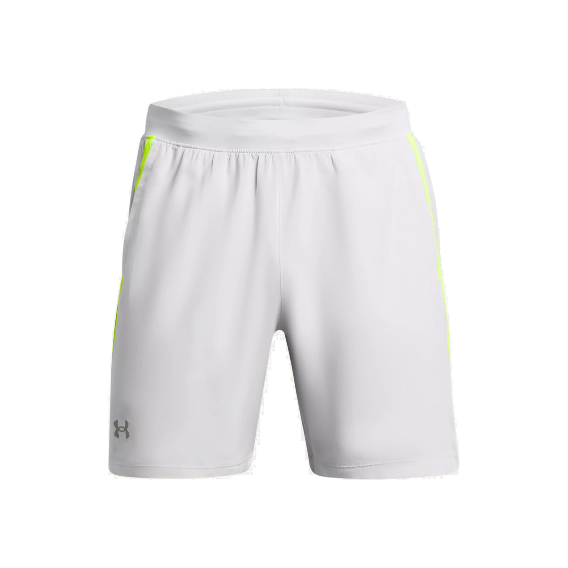 Under Armour Launch 7in  Hardloopshorts Heren - grijs, neongeel