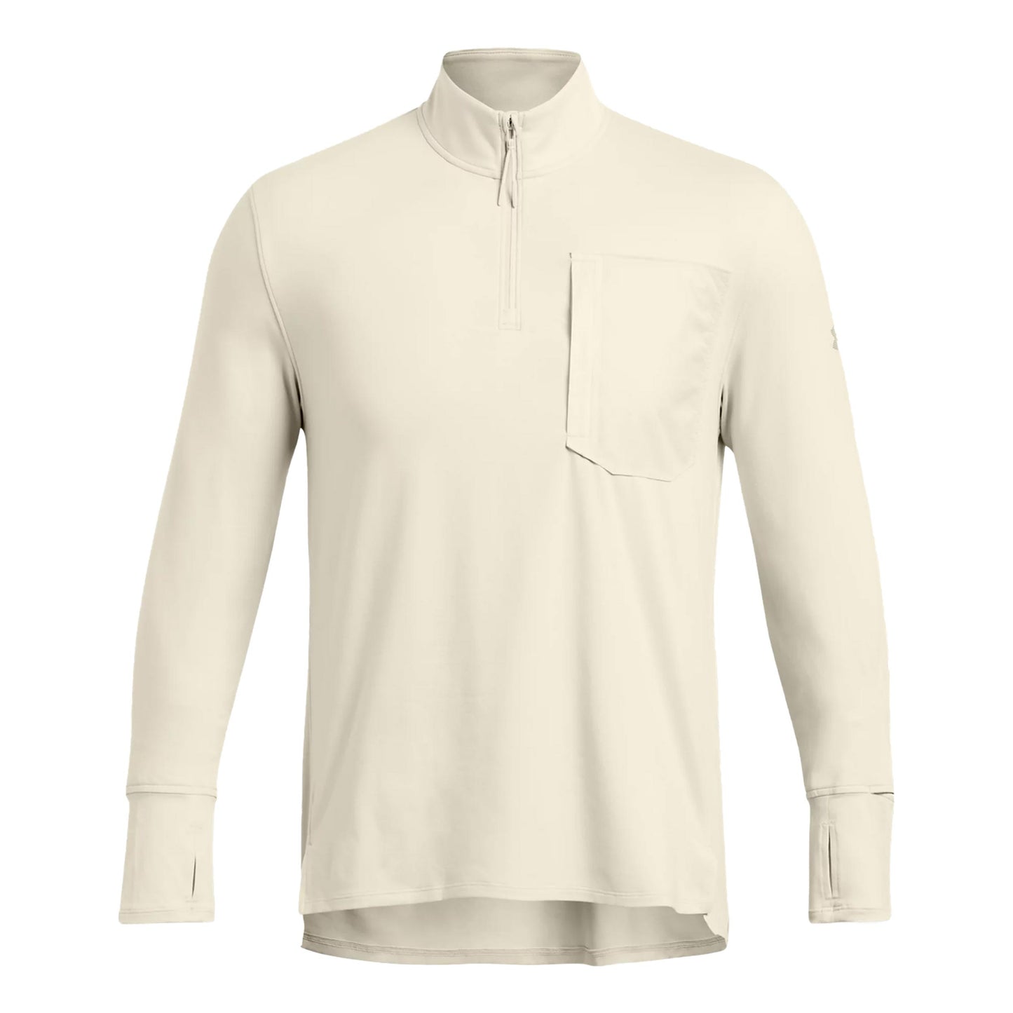 Under Armour Run Trail Quarter Zip Topje hardlopen Heren - zand,