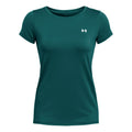 Heatgear T-shirt Dames - petrolblauw,