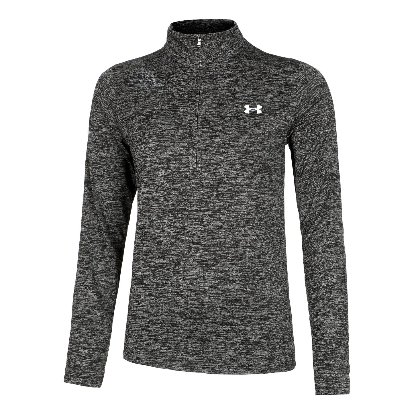 Under Armour Tech Half-Zip Twist Longsleeve Dames-Zwart
