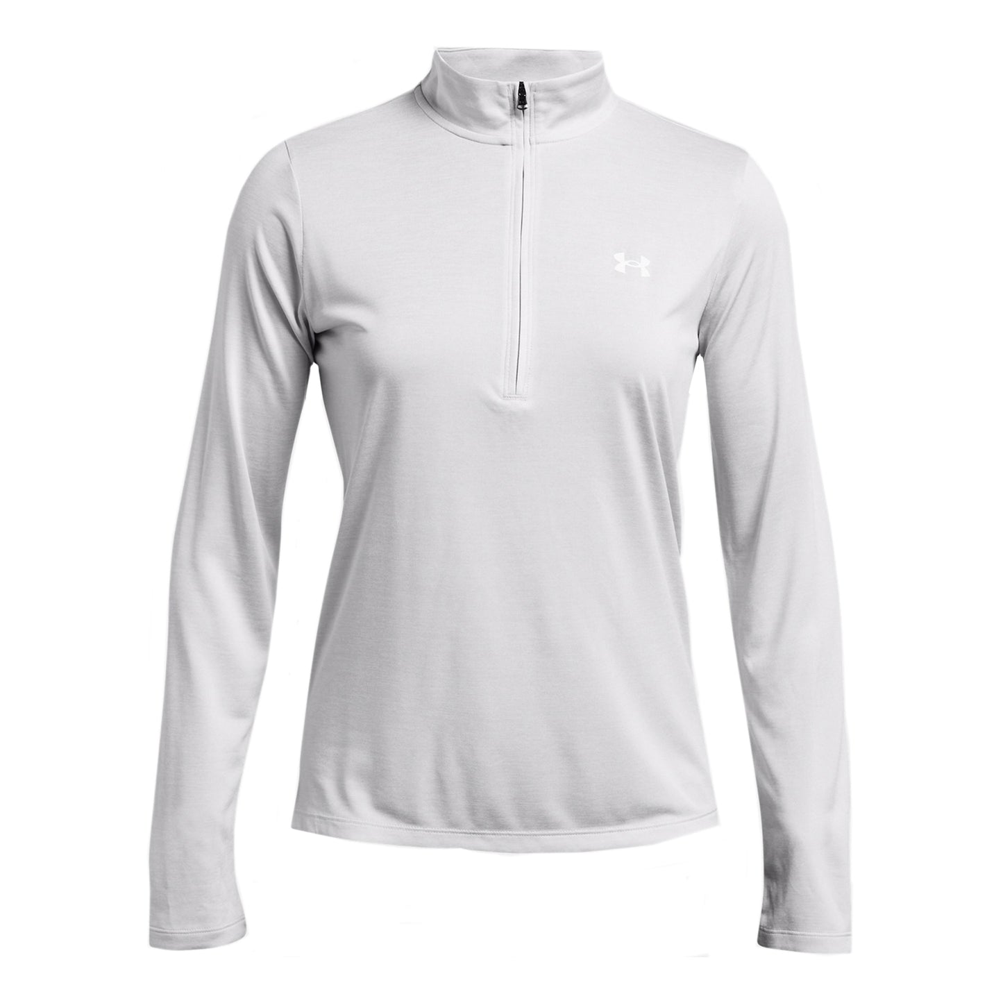 Under Armour Tech Half-Zip Twist Longsleeve Dames-Grijs