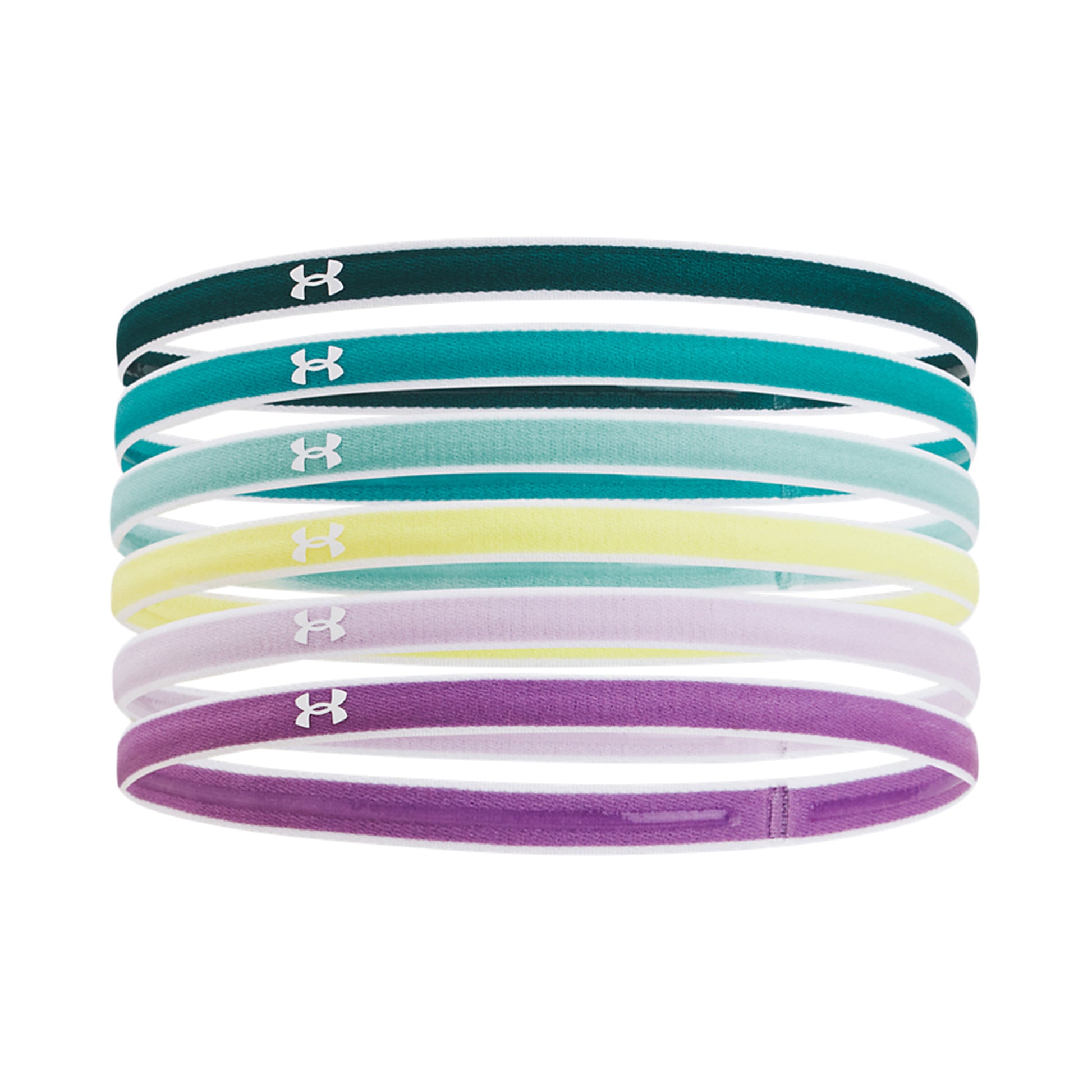 Under Armour Mini Haarband Verpakking 6 stuks Dames-blauw