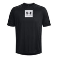 Tech printed fill T-shirt Heren - zwart,
