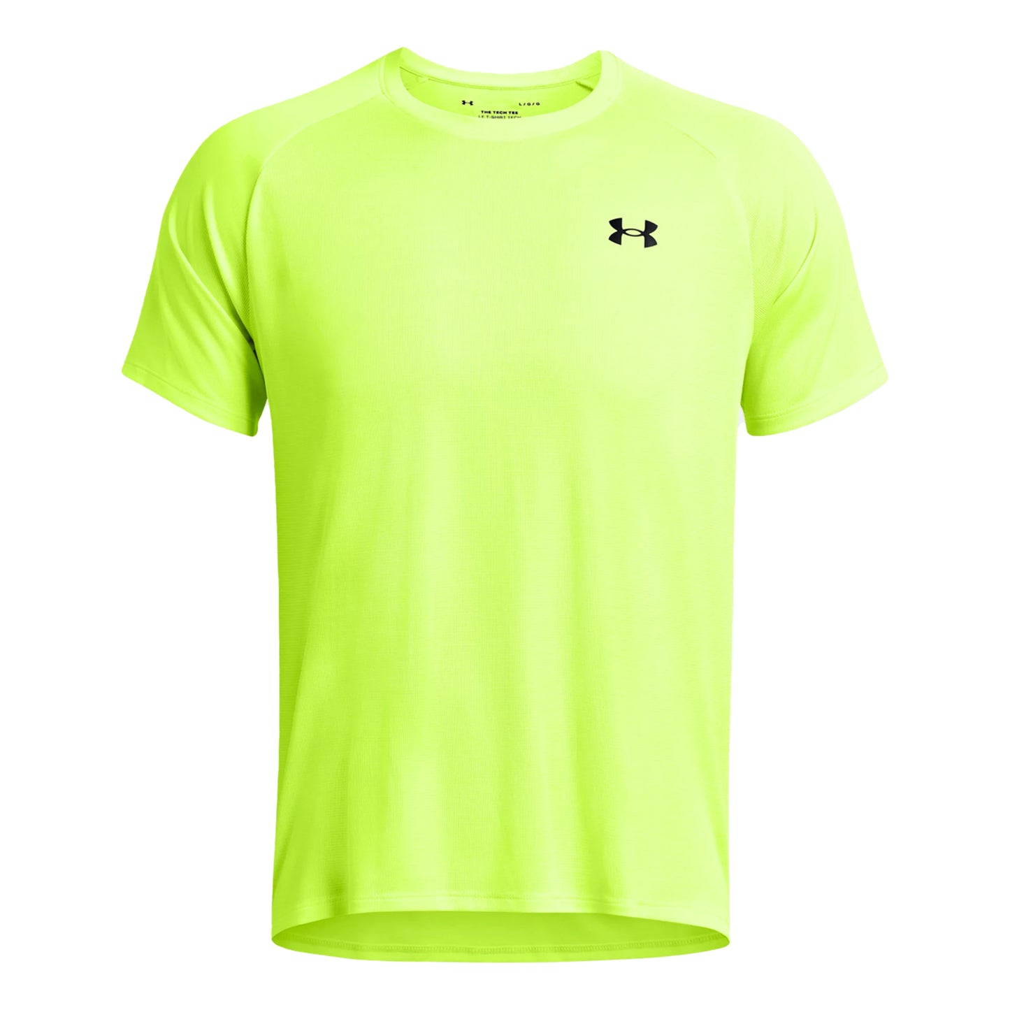Under Armour Tech Textured T-shirt Heren - neongeel,