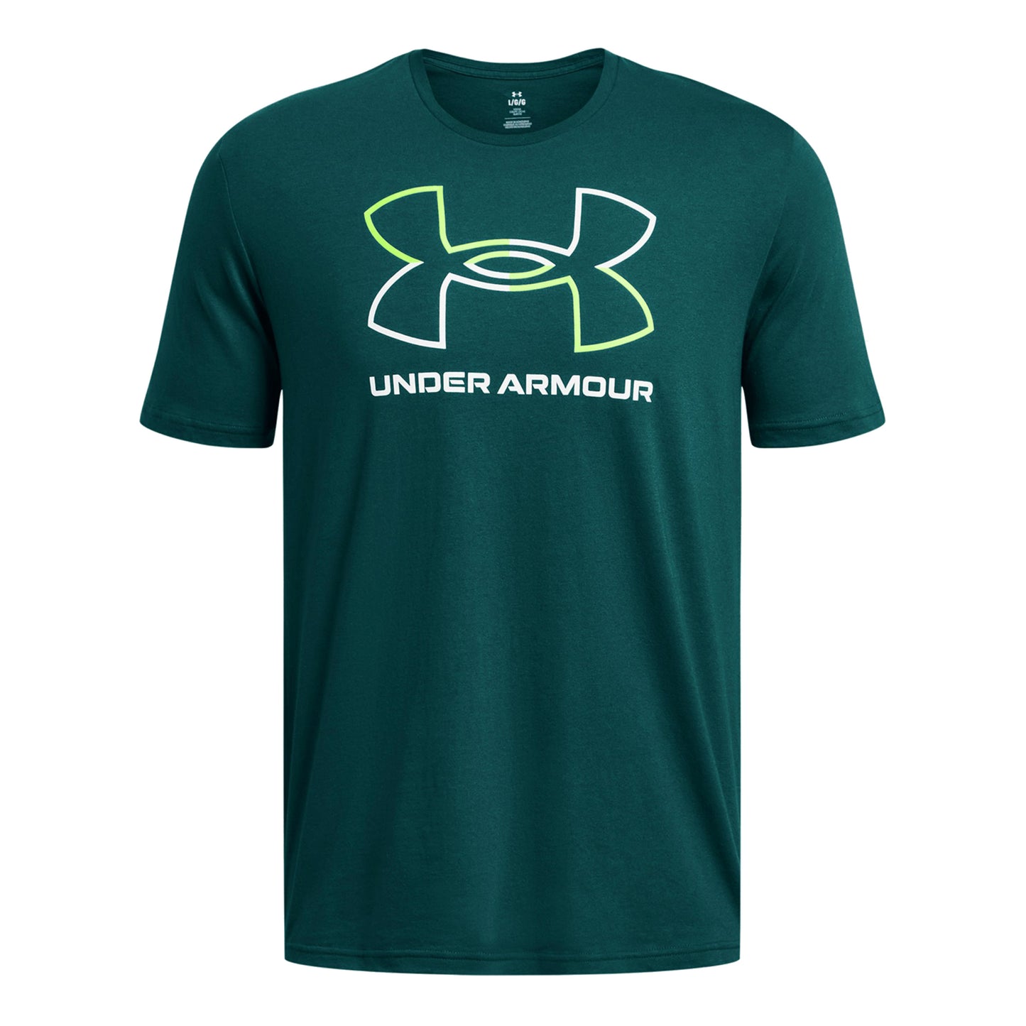 Under Armour Foundation Update T-shirt Heren - petrolblauw,