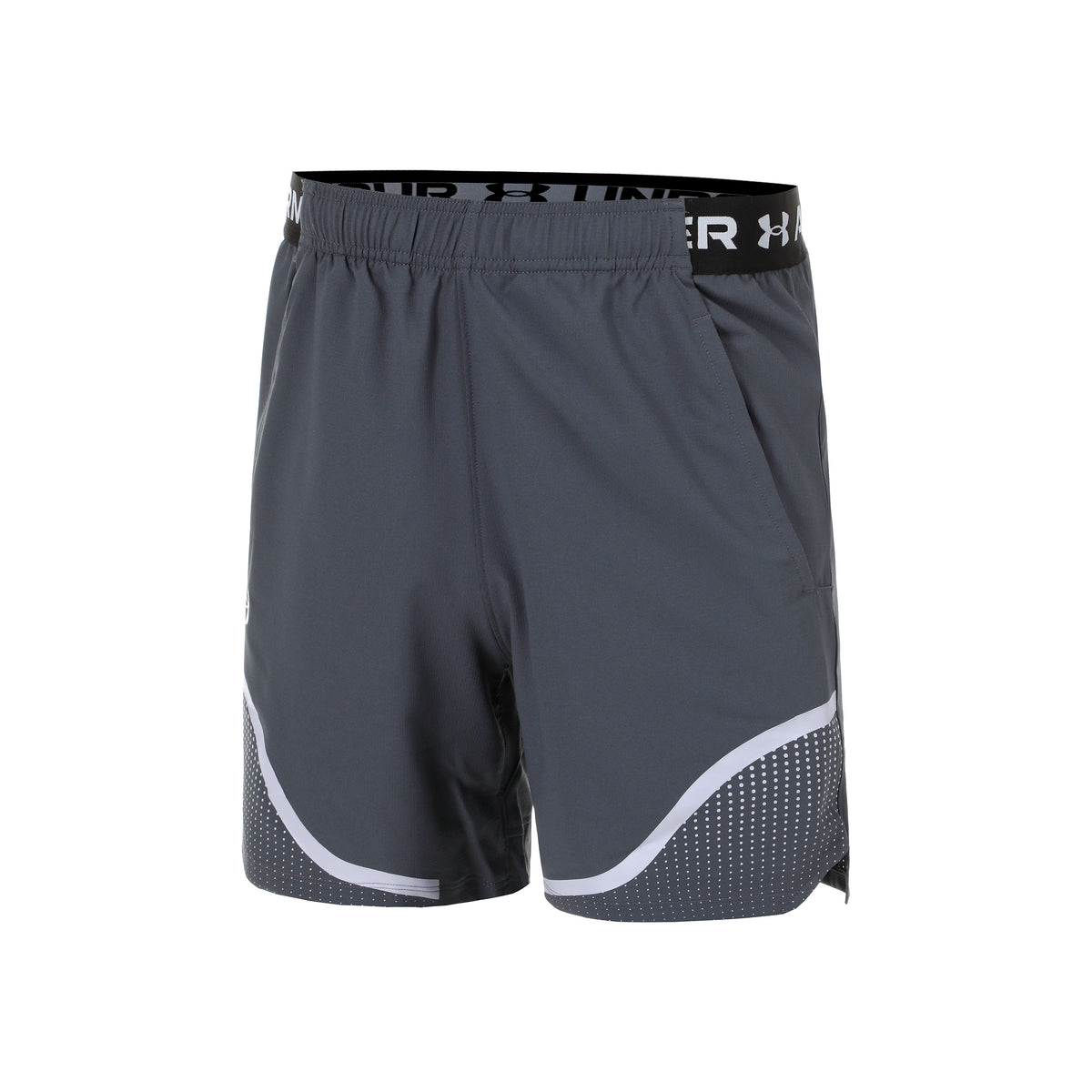 Under Armour Vanish Woven 6in Grph Sts Shorts Heren - donkergrijs,