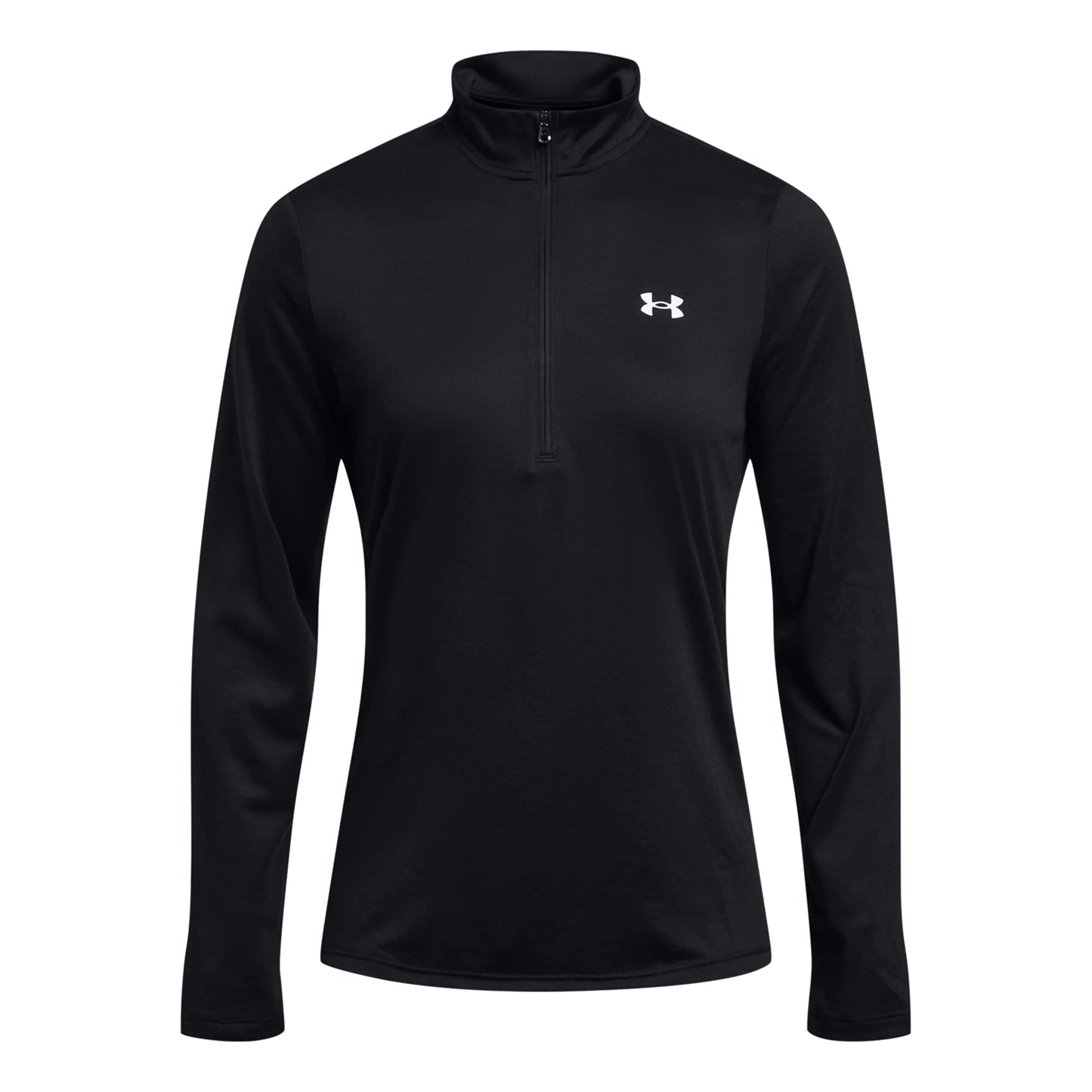Under Armour Tech 1/2 Zip Longsleeve Dames-Zwart