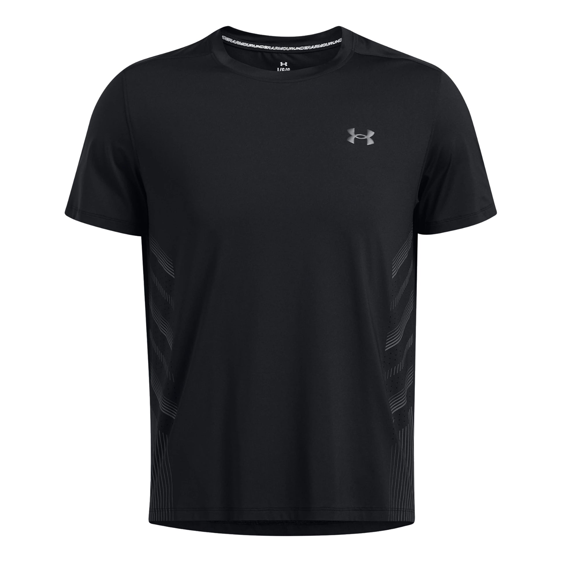 Under Armour Launch Elite Graphic Hardloopshirt Heren-Zwart,Grijs