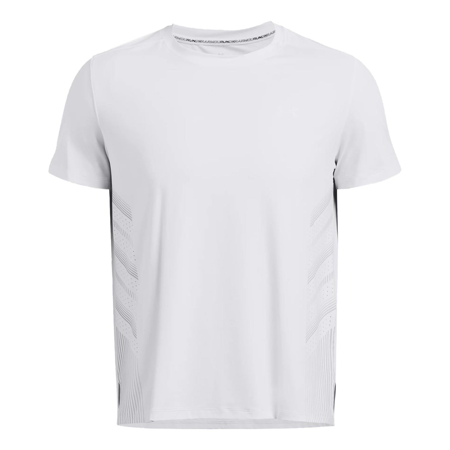 Under Armour Launch Elite Graphic Hardloopshirt Heren - wit, grijs