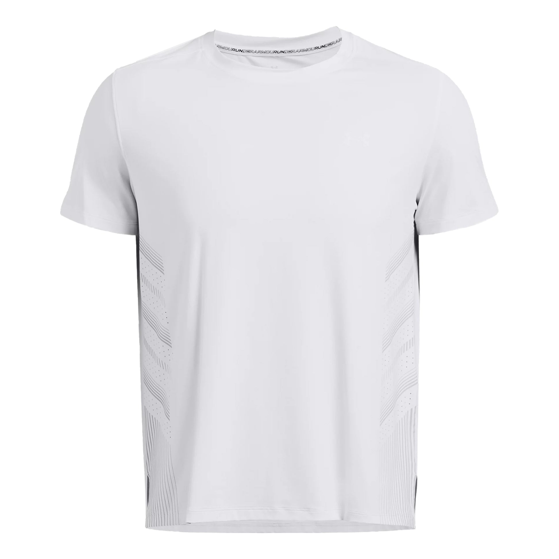 Under Armour Launch Elite Graphic Hardloopshirt Heren - wit, grijs