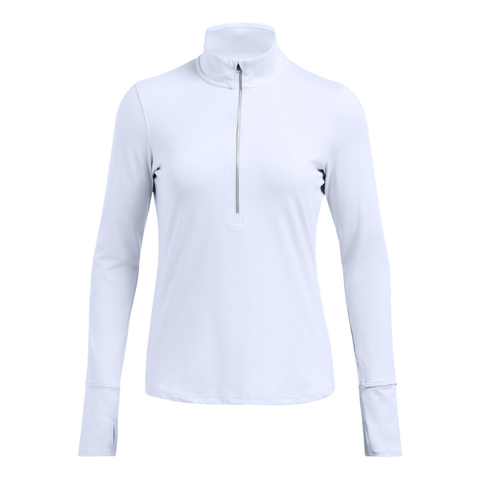 Under Armour Qualifier Run Half-Zip Longsleeve Dames - blaugrau,
