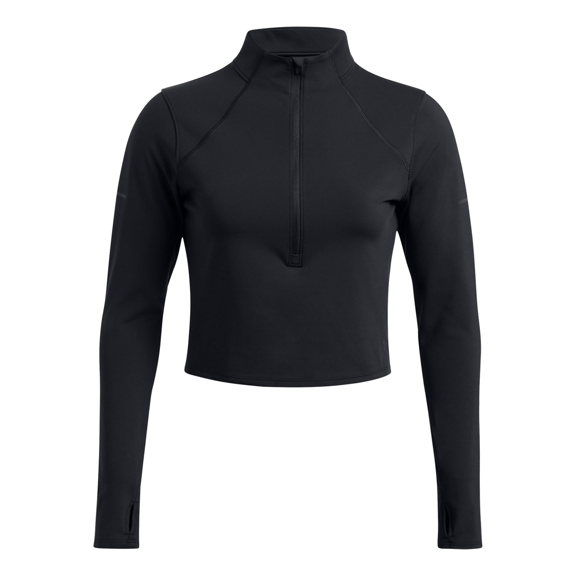 Under Armour Launch Elite Half Zip Hardloopshirt Dames-Zwart