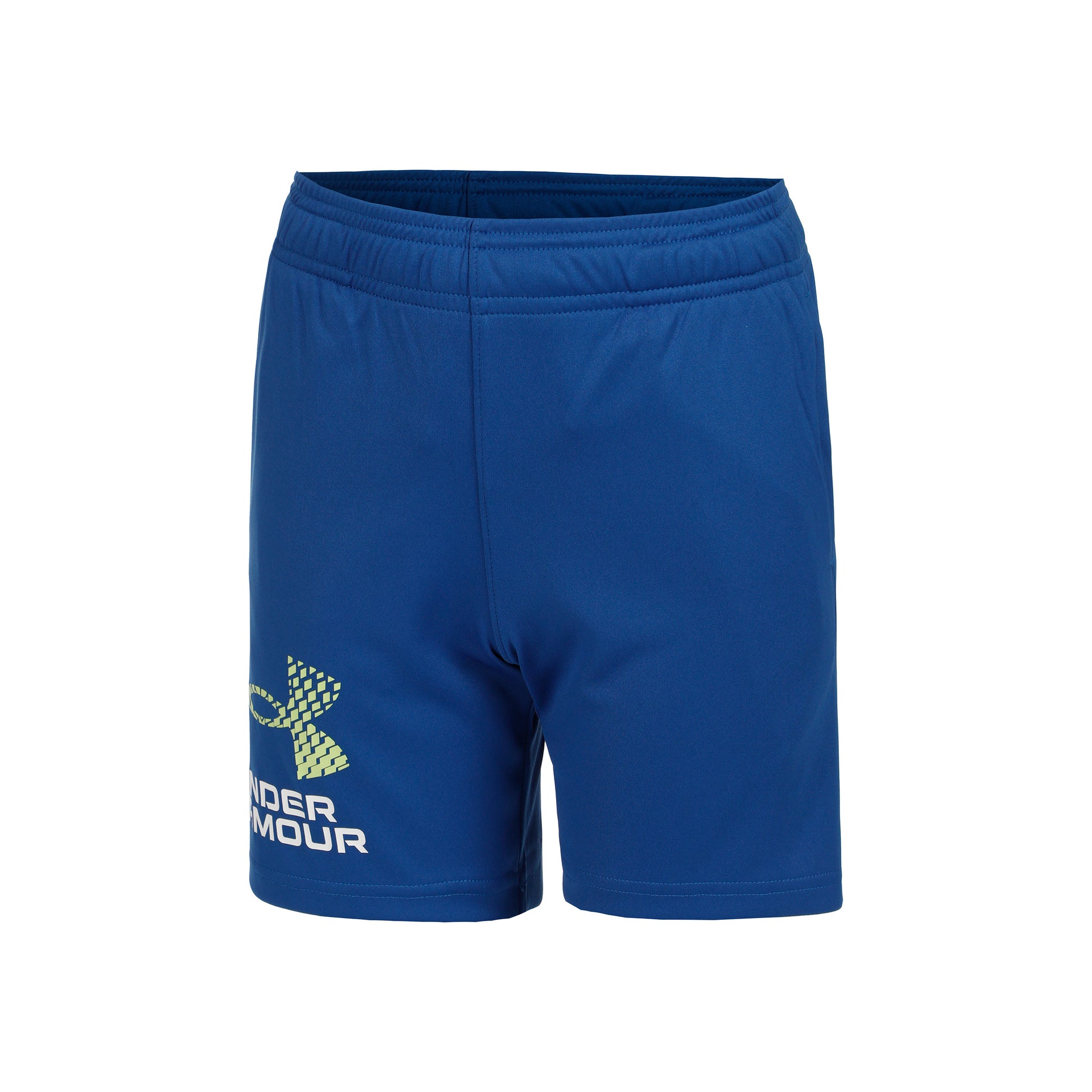 Under Armour Tech Logo Shorts Jongens - blauw, wit