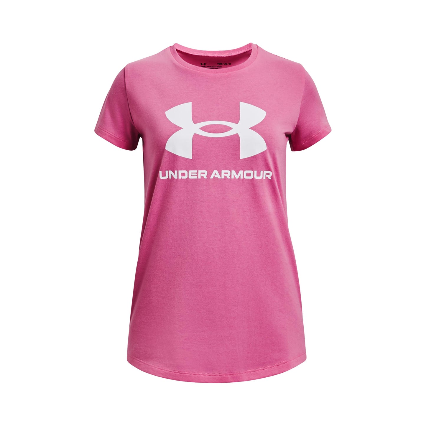 Under Armour Sportstyle Logo T-shirt Meisjes - pink, pink