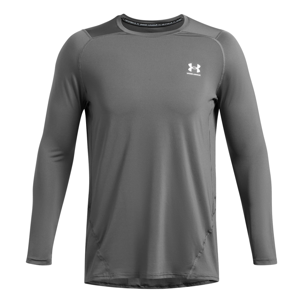 Under Armour Heatgear Fitted Longsleeve Heren - grijs,