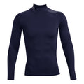Armour Comp Mock Longsleeve Heren - blauw,