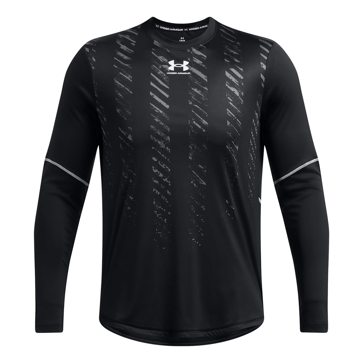 Under Armour Pro Jersey Longsleeve Heren-Zwart
