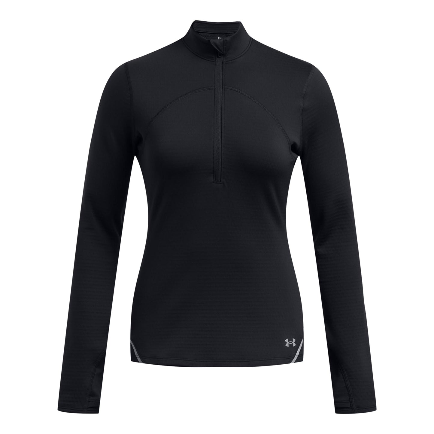 Under Armour Vanish CW 1/2 Zip Longsleeve Dames-Zwart