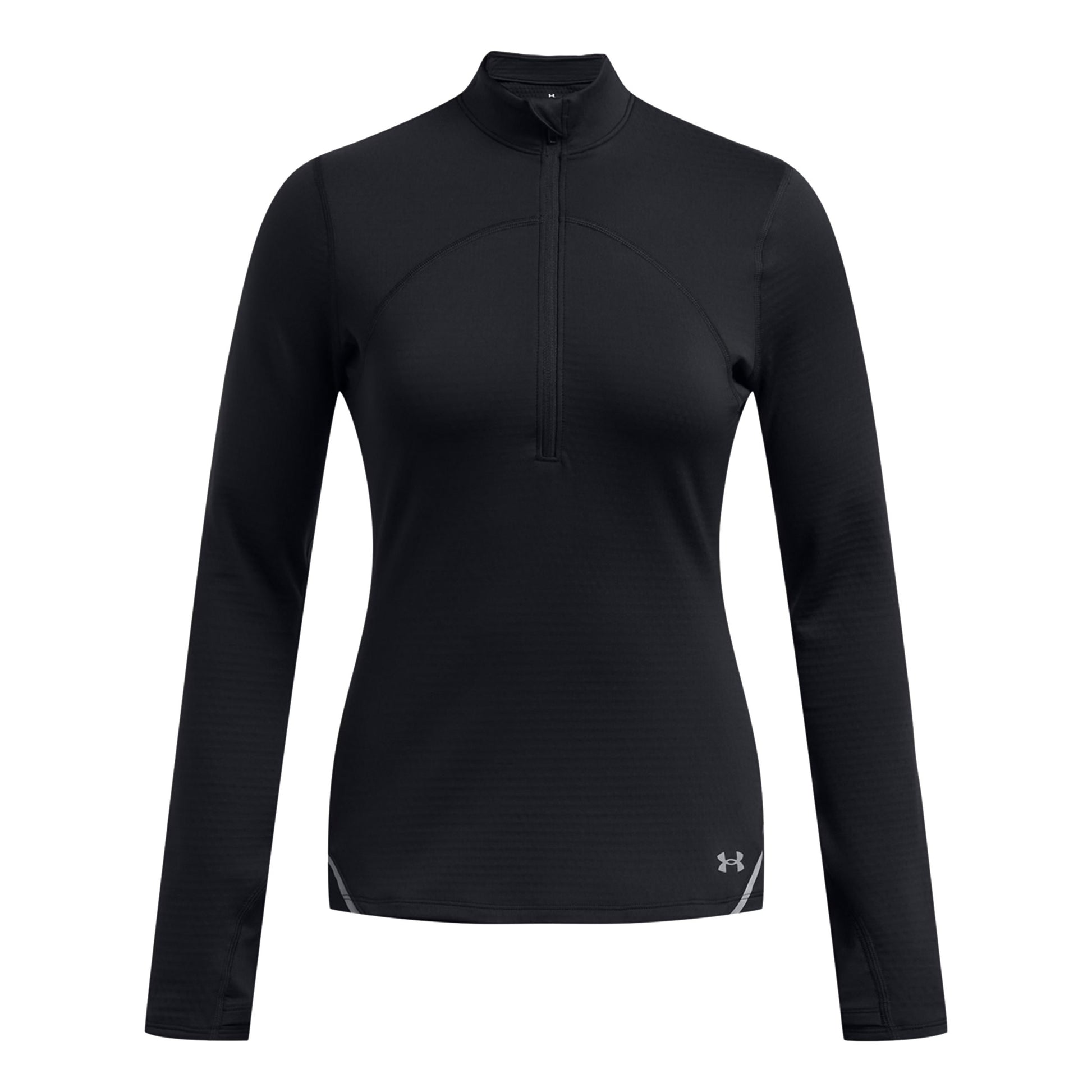 Under Armour Vanish CW 1/2 Zip Longsleeve Dames-Zwart