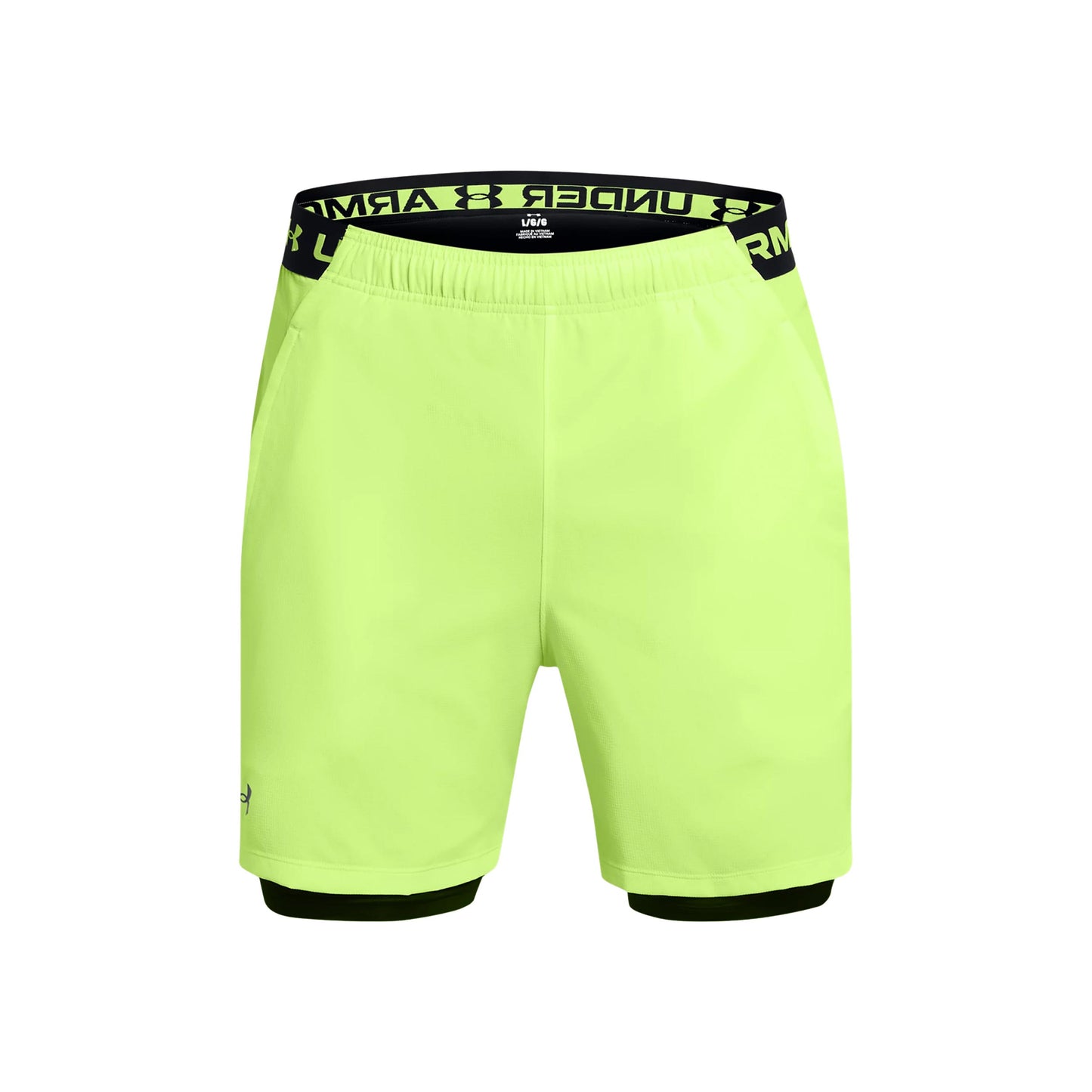 Under Armour Vanish Woven 2in1 Shorts Heren - groen,