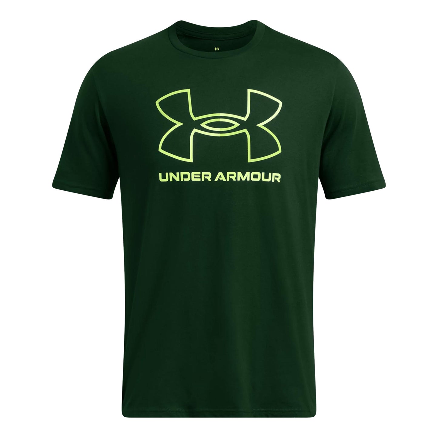 Under Armour Foundation Update T-shirt Heren - donkergroen,