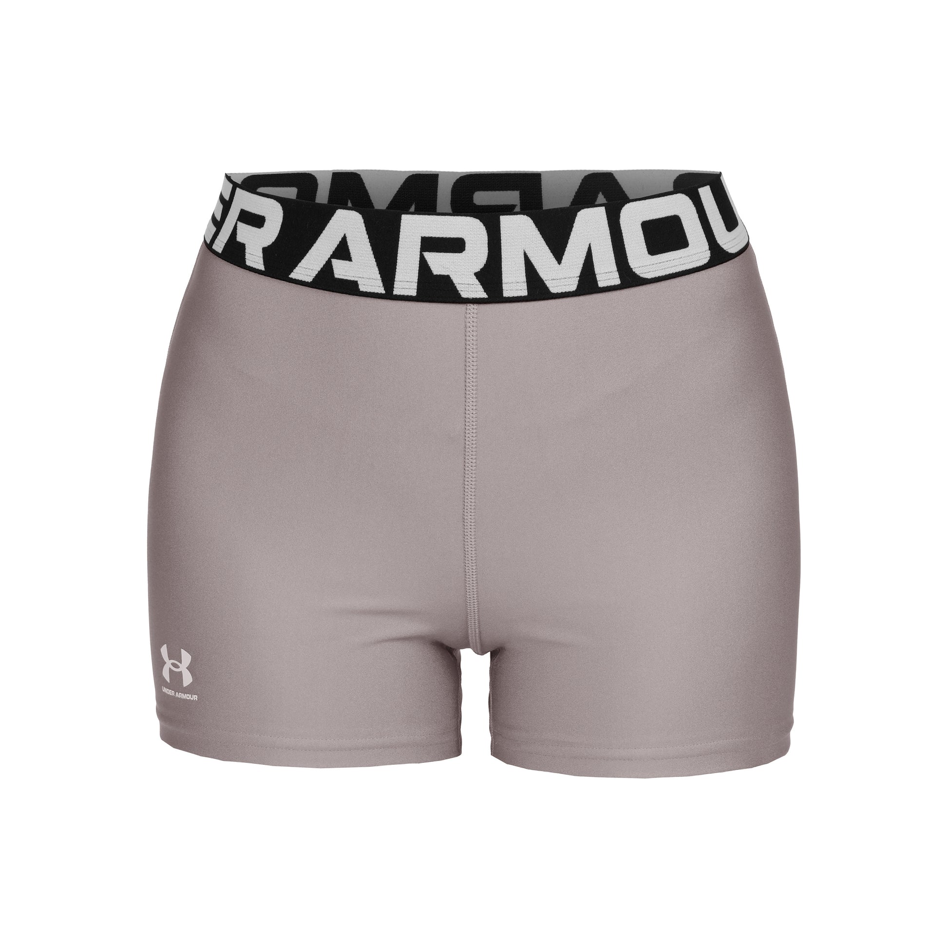 Under Armour UA HG Authentics Shorty Short Voor Tennisballen Dames-Grijs,Zwart