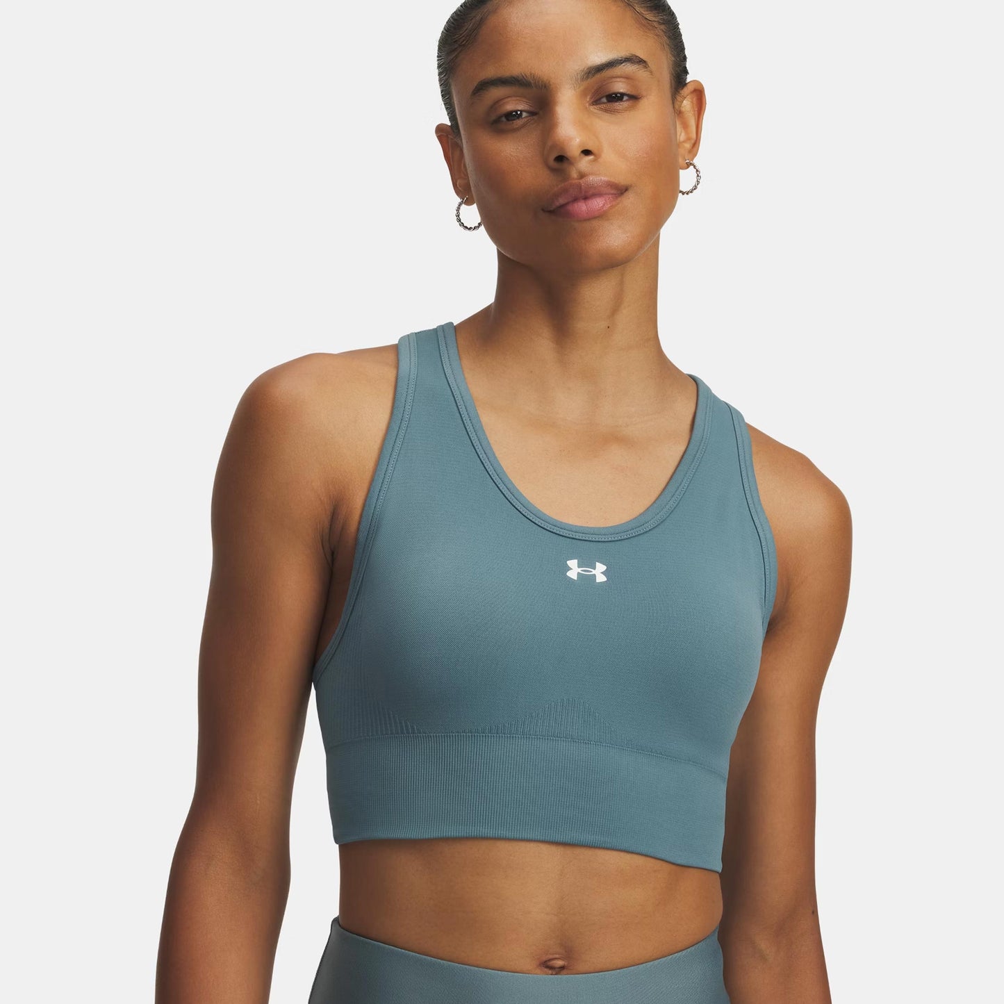 Under Armour Vanisheamle Mid Sport-bh Dames-blauw