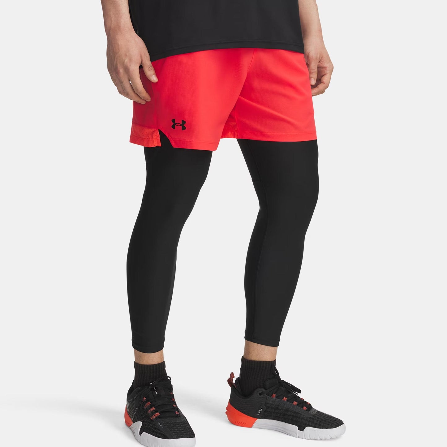 Under Armour Vanish Woven 6In Shorts Heren-Rood,Zwart