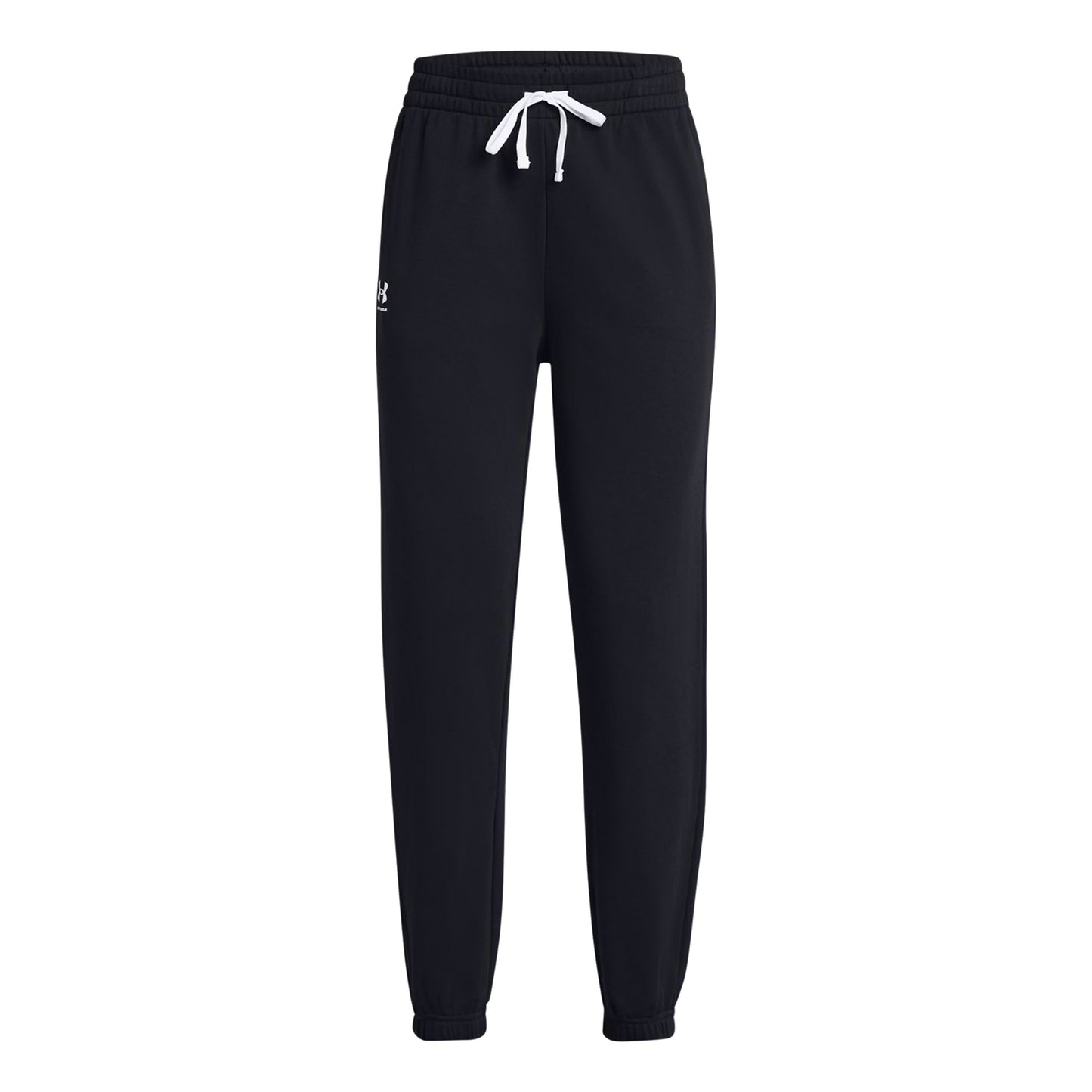 Under Armour Rival Terry Trainingsbroek Dames-Zwart,Wit