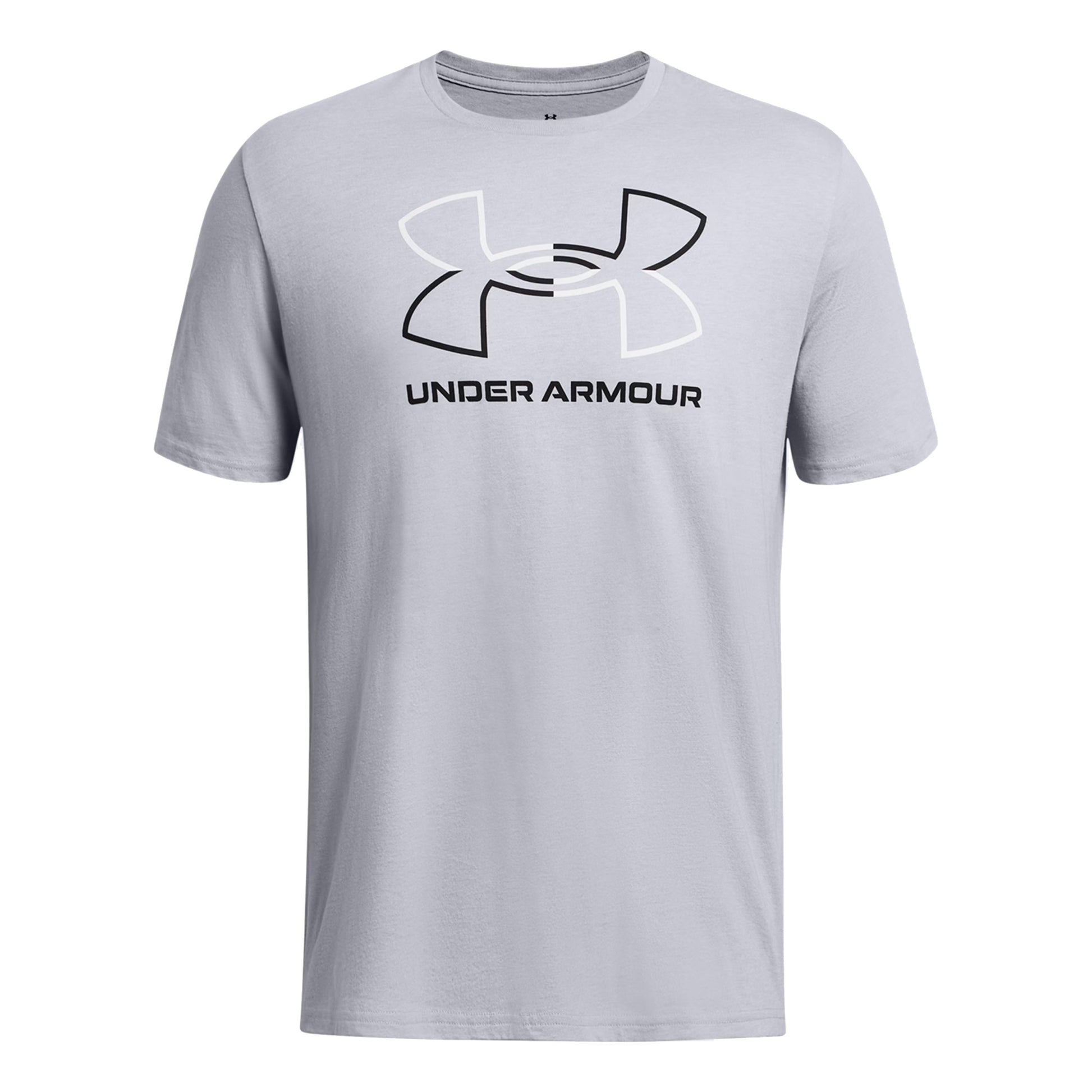 Under Armour Foundation Update T-shirt Heren-Grijs,Zwart