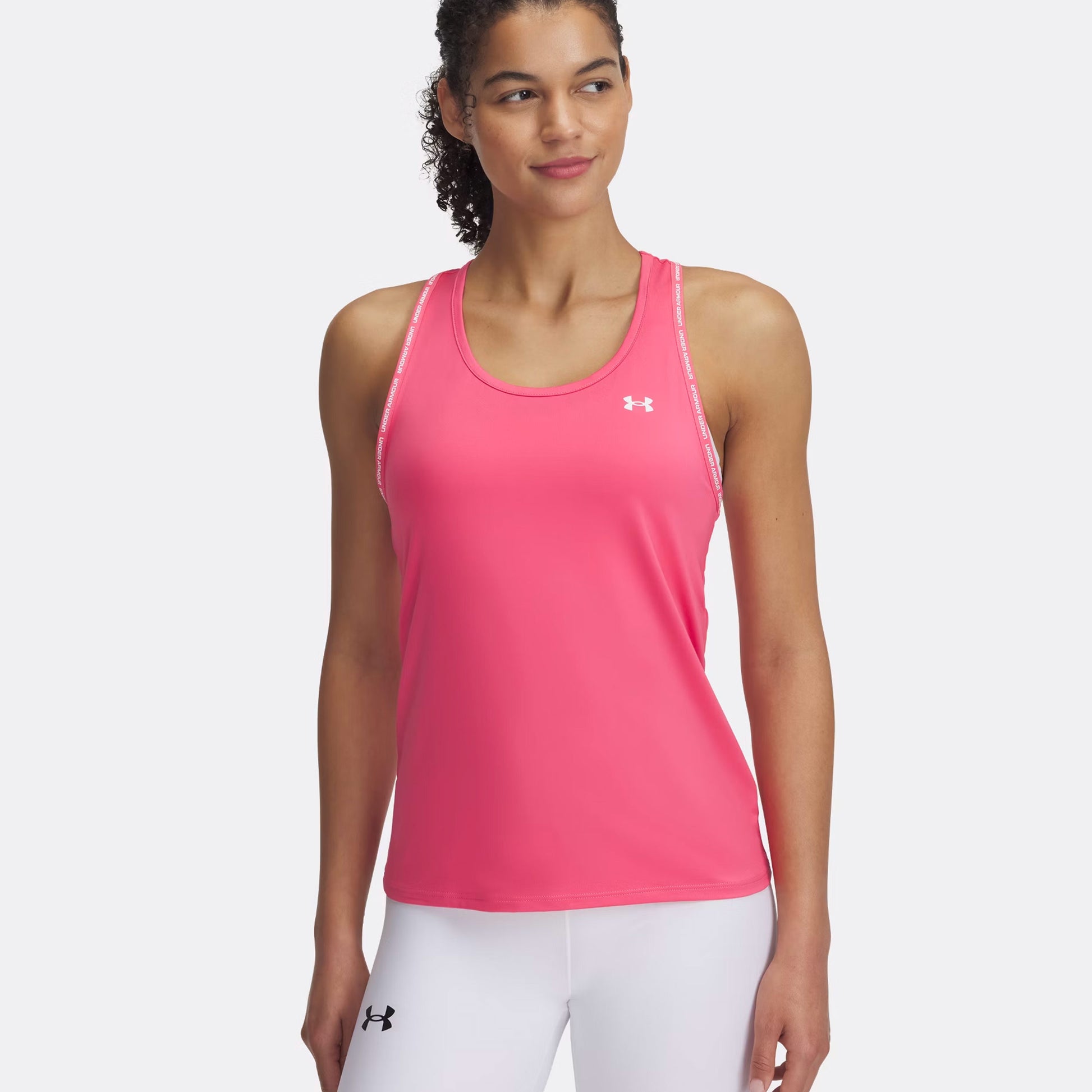 Under Armour Tech Knockout Tanktop Dames-Pink