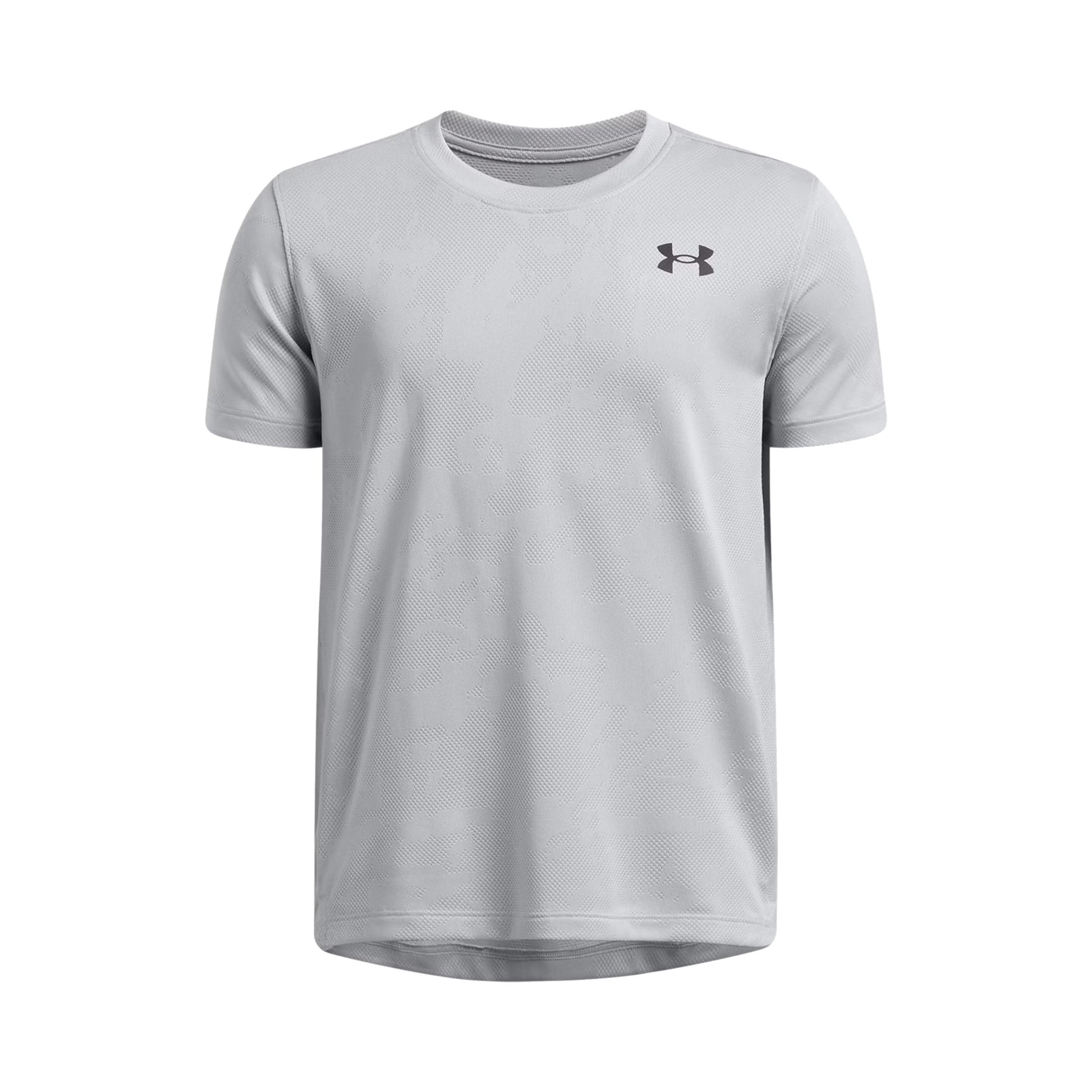Under Armour Tech Vent T-shirt Jongens-Lichtgrijs
