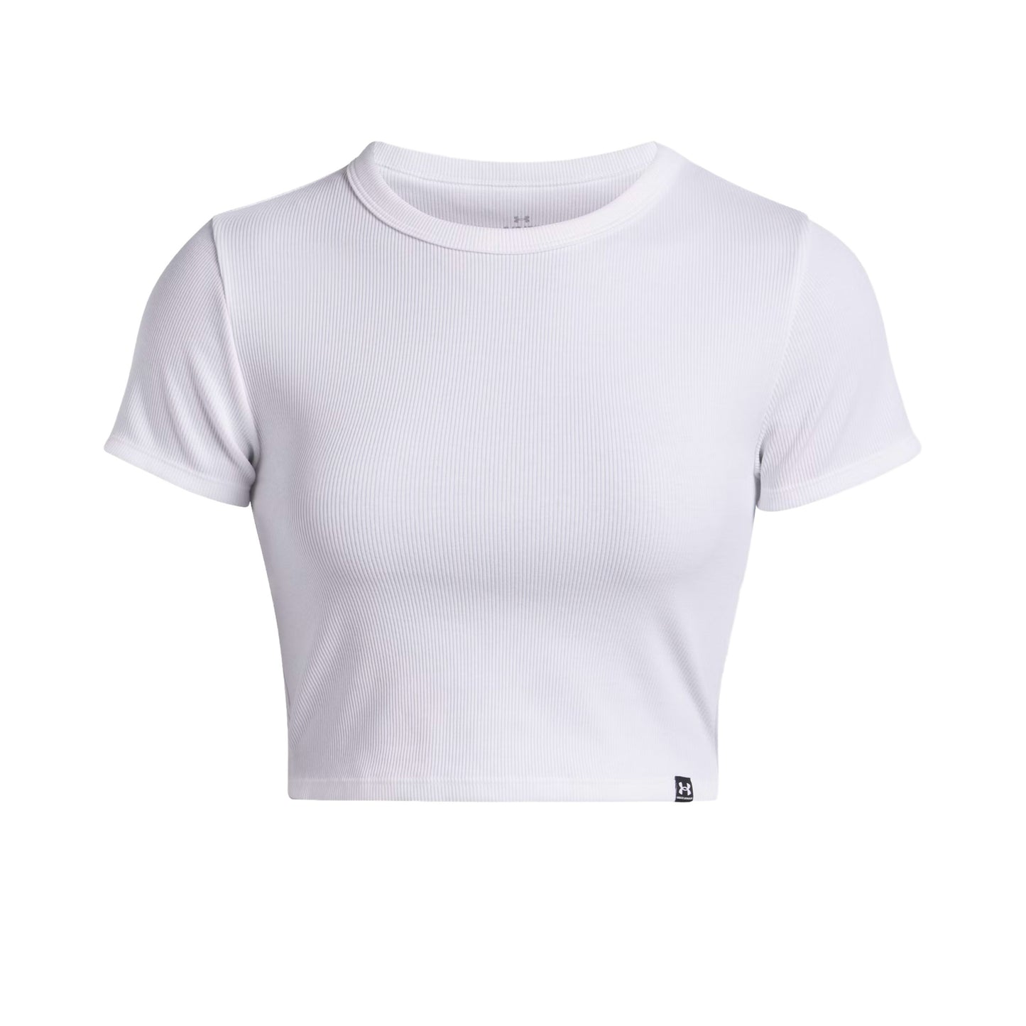 Under Armour Rival Rib Baby T-shirt Dames-Wit