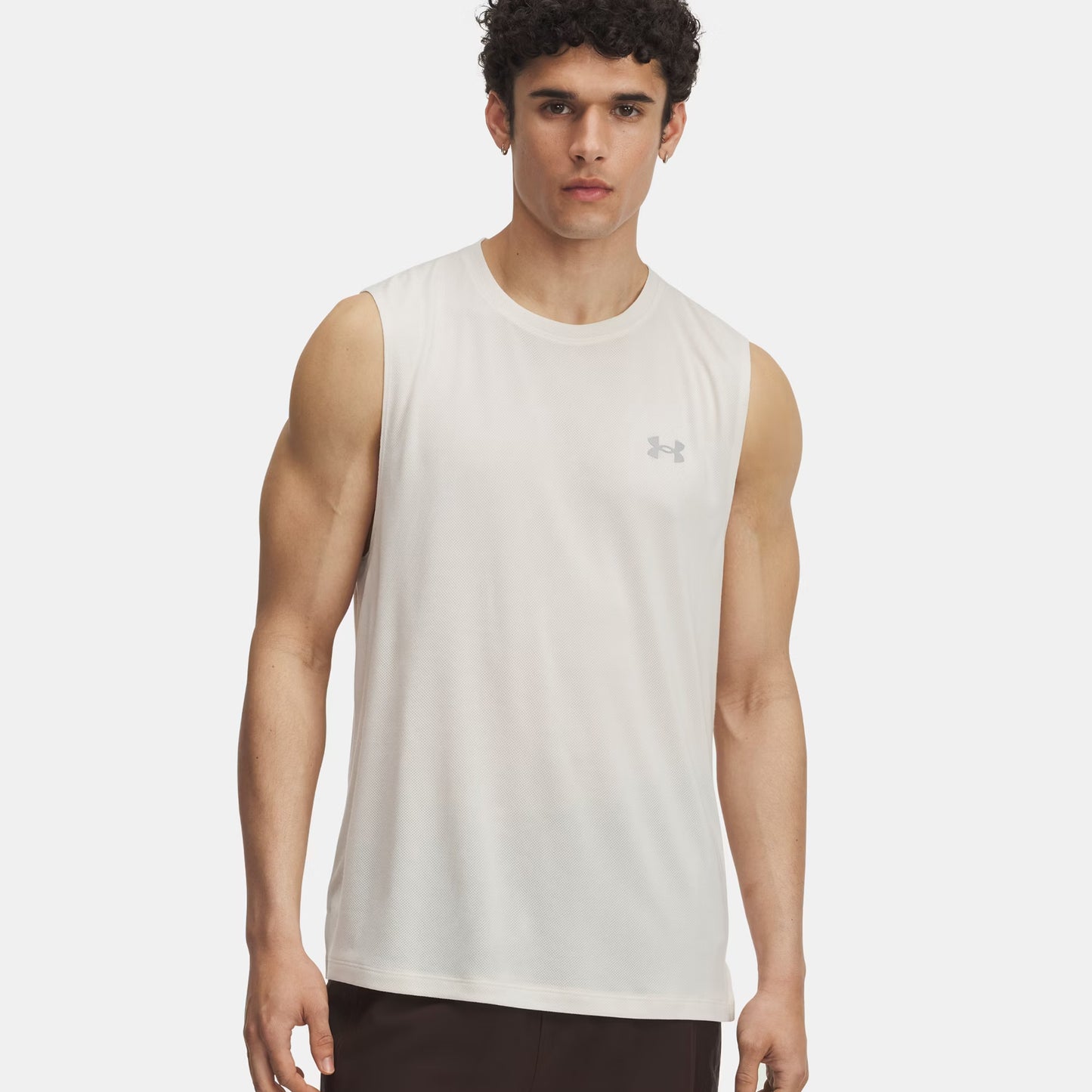 Under Armour Trail Run Launch Hardloopshirt Heren-lichtgrijs