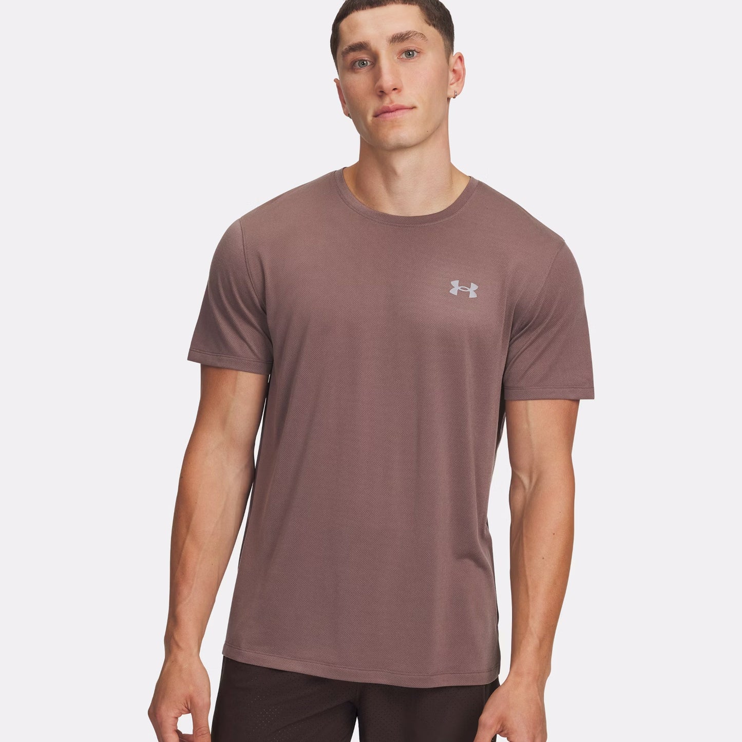 Under Armour Trail Run Hardloopshirt Heren-Donkergrijs